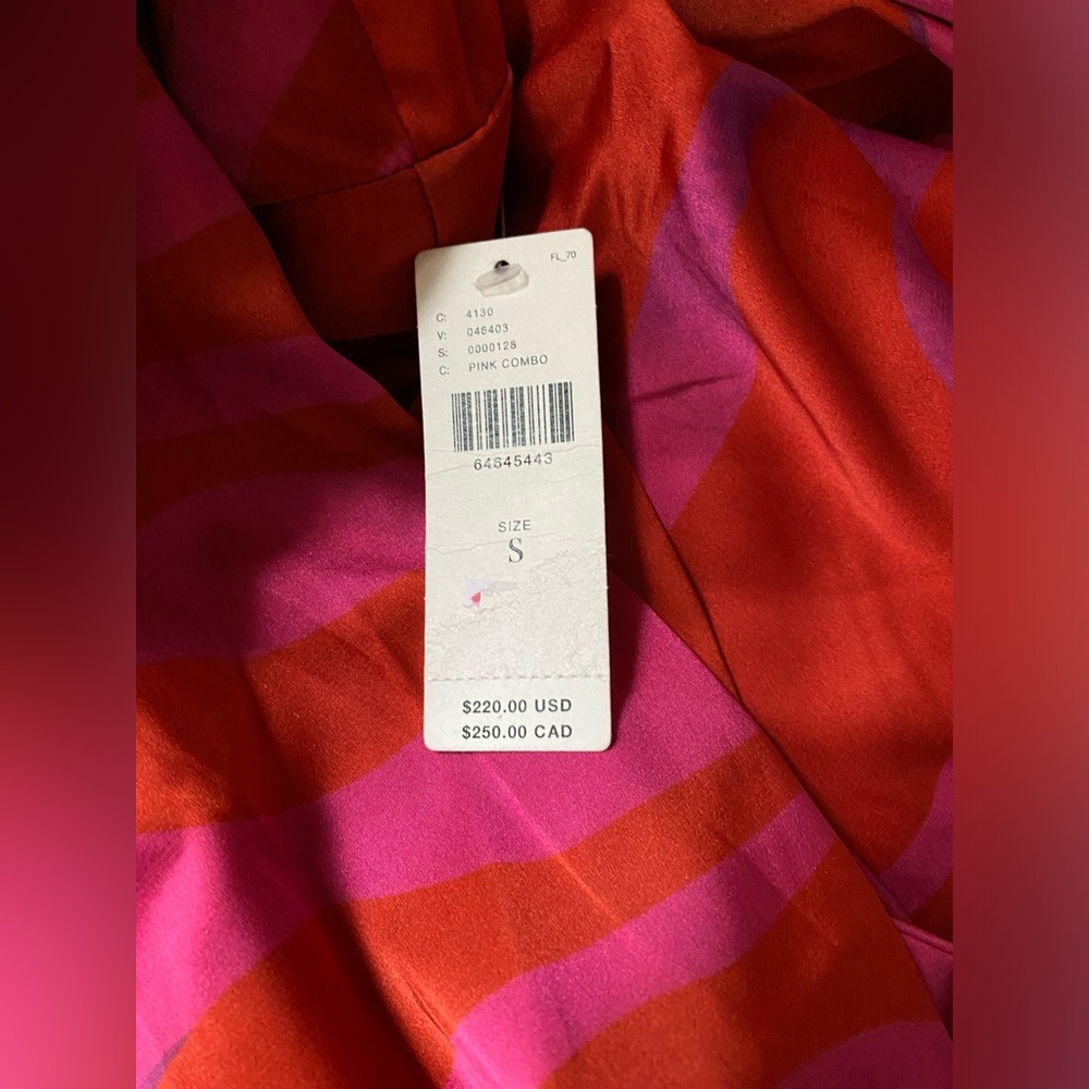 Anthropologie Zebra-Striped Wrap Maxi Dress - Picture 6 of 6